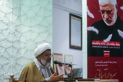 مراسم تجدید عهد هنرمندان با سردار آسمانی