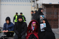 مراسم تشیع پیکر شهید سپهبد حاج قاسم سلیمانی در دانشگاه تهران