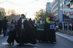 مراسم تشیع پیکر شهید سپهبد حاج قاسم سلیمانی در دانشگاه تهران