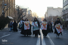 مراسم تشیع پیکر شهید سپهبد حاج قاسم سلیمانی در دانشگاه تهران