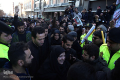 مراسم تشیع پیکر شهید سپهبد حاج قاسم سلیمانی در دانشگاه تهران