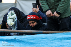 مراسم تشیع پیکر شهید سپهبد حاج قاسم سلیمانی در دانشگاه تهران