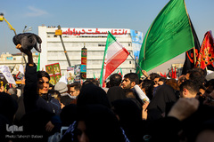 مراسم تشیع پیکر شهید سپهبد حاج قاسم سلیمانی در دانشگاه تهران