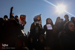 مراسم تشیع پیکر شهید سپهبد حاج قاسم سلیمانی در دانشگاه تهران