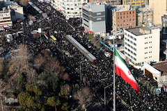  وداع تاریخی مردم مؤمن و قدرشناس تهران با سردار بزرگ و پر افتخار اسلام سپهبد شهید حاج قاسم سلیمانی