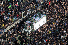 تشییع میلیونی سردار سپاه اسلام سپهبد شهید حاج قاسم سلیمانی