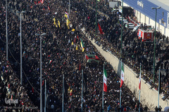 تشییع میلیونی سردار سپاه اسلام سپهبد شهید حاج قاسم سلیمانی