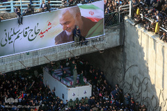 تشییع میلیونی سردار سپاه اسلام سپهبد شهید حاج قاسم سلیمانی