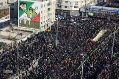 تشییع میلیونی سردار سپاه اسلام سپهبد شهید حاج قاسم سلیمانی