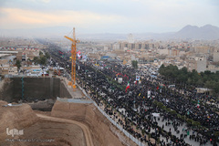 تشییع پیکر مطهر سردار شهید سپهبد قاسم سلیمانی درقم