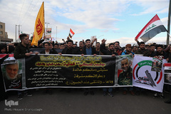 تشییع پیکر مطهر سردار شهید سپهبد قاسم سلیمانی درقم