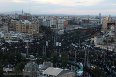 تشییع پیکر مطهر سردار شهید سپهبد قاسم سلیمانی درقم