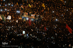 تشییع پیکر مطهر سردار شهید سپهبد قاسم سلیمانی درقم