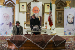 تشییع پیکر آیت‌الله حاج شیخ علی اسلامی قرائتی