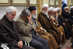 تشییع پیکر آیت‌الله حاج شیخ علی اسلامی قرائتی