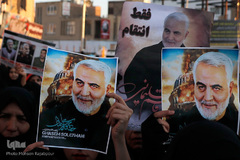 تشییع پیکر مطهر شهید سپهبد سلیمانی در کرمان