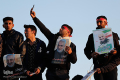 تشییع پیکر مطهر شهید سپهبد سلیمانی در کرمان
