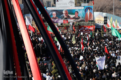 تشییع پیکر مطهر شهید سپهبد سلیمانی در کرمان