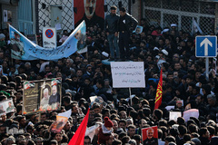 تشییع پیکر مطهر شهید سپهبد سلیمانی در کرمان