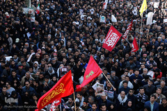 تشییع پیکر مطهر شهید سپهبد سلیمانی در کرمان