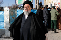 چهره ها در مراسم خاکسپاری شهید س‍پهبد قاسم سلیمانی/ کرمان