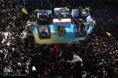 مراسم تشییع پیکر مطهر شهید سپهبد سلیمانی