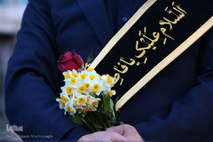 مراسم تشییع شهید سرهنگ پاسدار شهروز مظفری نیا در حرم حضرت معصومه(س)