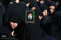 مراسم تشییع شهید سرهنگ پاسدار شهروز مظفری نیا در حرم حضرت معصومه(س)