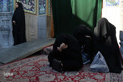 مراسم تشییع شهید سرهنگ پاسدار شهروز مظفری نیا در حرم حضرت معصومه(س)