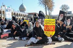 راهپيمايي سوگواران سردار دل‌ها در شيراز