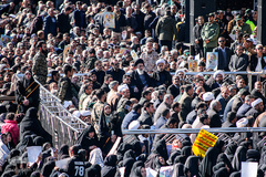 راهپيمايي سوگواران سردار دل‌ها در شيراز