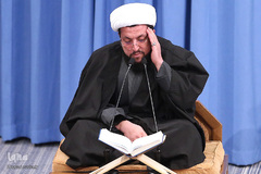 دیدار هزاران تن از مردم قم با رهبر انقلاب