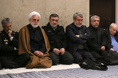 مراسم بزرگداشت سردار شهید حاج قاسم سلیمانی و شهدای جنایت تروریستی آمریکا در حسینیه امام خمینی (ره)