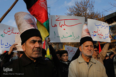 اجتماع من سلیمانی هستم مردم شهیدپرور قزوین