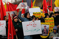 اجتماع من سلیمانی هستم مردم شهیدپرور قزوین