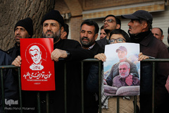 اجتماع من سلیمانی هستم مردم شهیدپرور قزوین