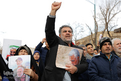 اجتماع من سلیمانی هستم مردم شهیدپرور قزوین