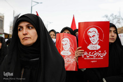 اجتماع من سلیمانی هستم مردم شهیدپرور قزوین