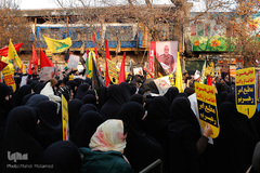 اجتماع من سلیمانی هستم مردم شهیدپرور قزوین