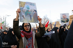 اجتماع من سلیمانی هستم مردم شهیدپرور قزوین