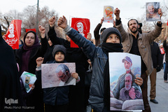 اجتماع من سلیمانی هستم مردم شهیدپرور قزوین