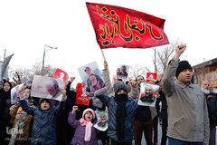 اجتماع من سلیمانی هستم مردم شهیدپرور قزوین