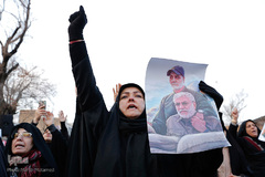 اجتماع من سلیمانی هستم مردم شهیدپرور قزوین