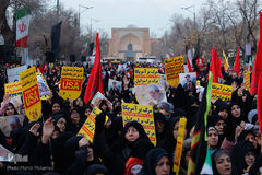 اجتماع من سلیمانی هستم مردم شهیدپرور قزوین