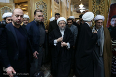 مراسم بزرگداشت شهدای مقاومت در حرم حضرت فاطمه معصومه(س)