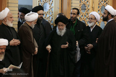 مراسم بزرگداشت شهدای مقاومت در حرم حضرت فاطمه معصومه(س)