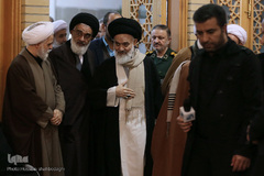 مراسم بزرگداشت شهدای مقاومت در حرم حضرت فاطمه معصومه(س)