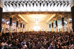 مراسم بزرگداشت شهدای مقاومت در حرم حضرت فاطمه معصومه(س)