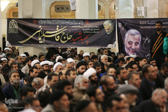 مراسم بزرگداشت شهدای مقاومت در حرم حضرت فاطمه معصومه(س)