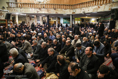 مراسم تشییع پیکر مرحوم حجت الاسلام والمسلمین سید هاشم رسولی محلاتی